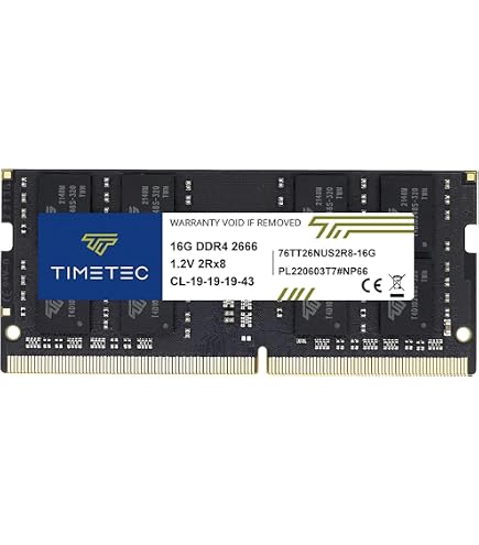 Amazon.co.jp: Timetec Premium 16GB DDR4 ノートPC用メモリ 3200MHz